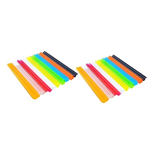 300 pitillos plásticos desechables de 16 cm para fiesta miniatura 1