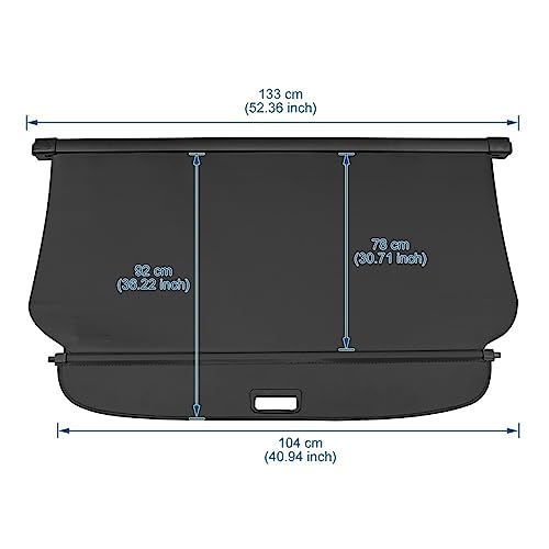 Funda maletero coche Mitsubishi Outlander para evitar robos y sol 4
