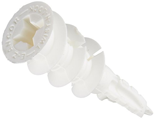 Itw brands 25200 25pk#50 plas dry anchor , white