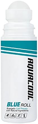 AQUACOOL Blue Cold Therapy Pain Relief Gel - Water Based Long Lasting Pain and Inflammation Relieving Cold Therapy 3.4oz Roll-on for Arthritis, Back Pain, Sore Muscles, Joints & Chronic Aches