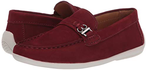 Image of Driver Club USA Unisex-Child Boys /Girls Leather Fashion Luxury Driving Loafer with Rope Anchor Detail