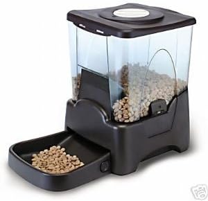 Large Automatic Electronic Programmable Portion Control Dog Cat Pet Feeder