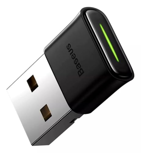Adaptador USB Bluetooth 5.3, BA07, B.aseus, Para PC e Notebook. Compatível com Controle de Video Game, Teclado e Mouse, Headset, Celular, Fone de Ouvido, Caixa de Som, etc.