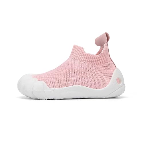 Boys and Girls Toddler Knitted Mesh Sneakers,Fashion Sneakers,Kids Toddler Shoes,Soft Breathable High Top Outdoor Sneakers,Sock Shoes