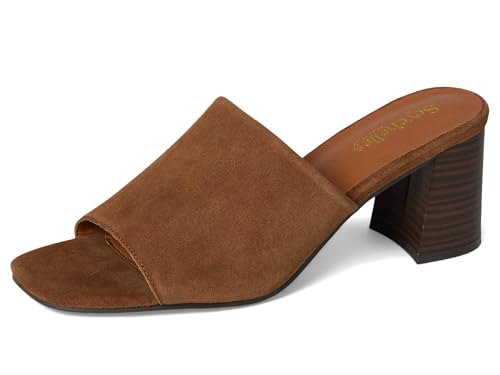 Seychelles Women's Adapt Suede Mule Heeled Sandal2