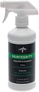 Medline Skintegrity Wound Cleansers, Fast and Thorough Wound Cleansing, Bottle with Trigger Sprayer, 16 fl oz.