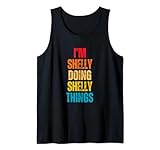 Photo Gallery i love shelly personalizzato retro pattern nome canotta Photo Gallery i love shelly personalizzato retro pattern nome canotta