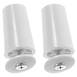 HOODANCOS Topes para Persianas Enrollables 2 Piezas Blanco Accesorios de Repuesto para Cortinas Amortiguadores de Ventana para Reparación y Fijación de Estores Compatibles Mosquiteras