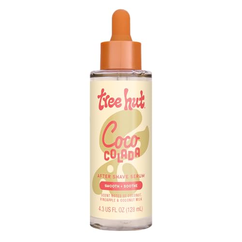 Tree Hut Coco Colada After Shave Serum, Helps Keep Skin Smooth & Soothed After Shaving, Sensitive, 4.3 Fl Oz