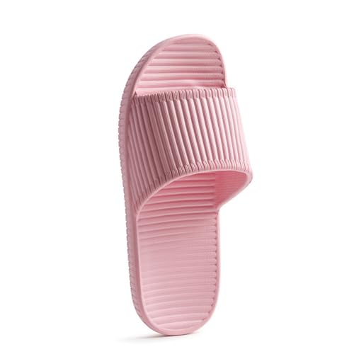 Rojeam Bathroom Slippers Men Women House Shoes Indoor Outdoor Shower Slides