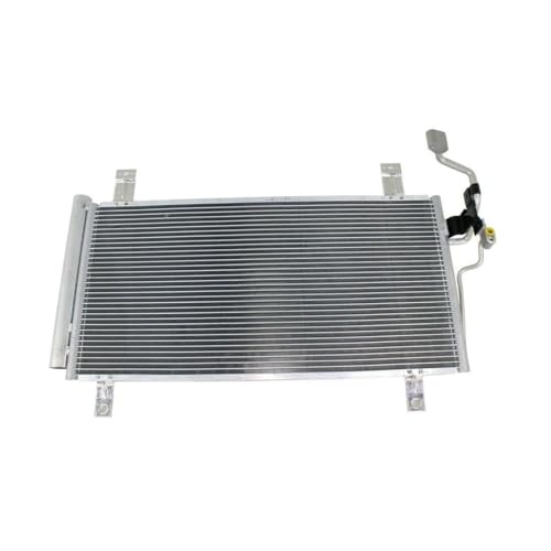 ZZfelixH A/C Condenser 1pc Air Conditioning 26.63 13.19 X 0.63 Inches Core Size Aluminum with Drier for Mazda 6 2.3L/3.0L 2003-2008 GK2G61480K MA3030143