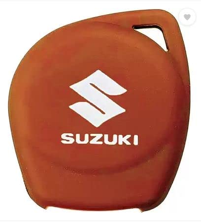 Image of vSHARK Silicone Car Key Cover for Maruti Suzuki S-Presso /Swift DZire /SX4 /DZire / Ignis /Alto /Vitara Brezza /Celerio /Ertiga /Ciaz /SCross /Baleno /Ritz 2 Button Key Cover W Copper ( Pack of 2 )