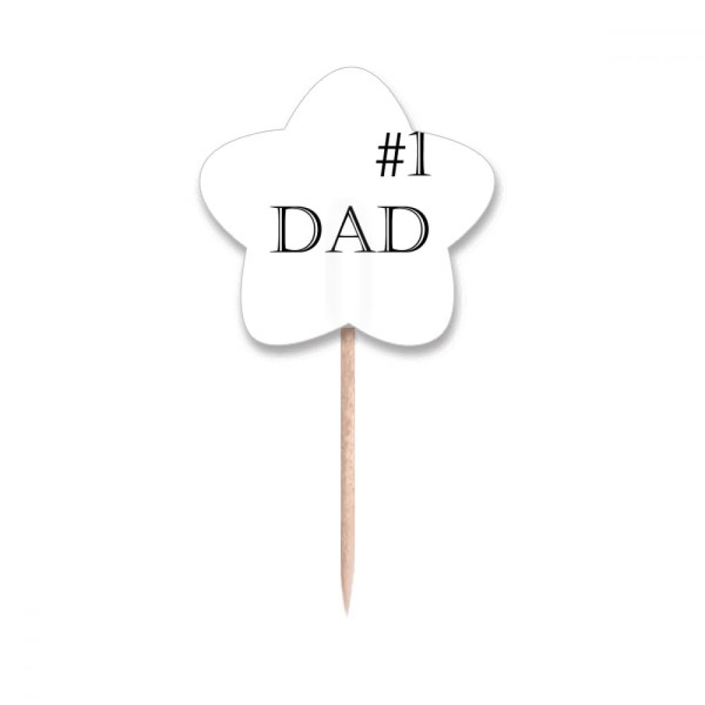 Cure-dents Dad Father's Festival, petit cadeau symbolique papa