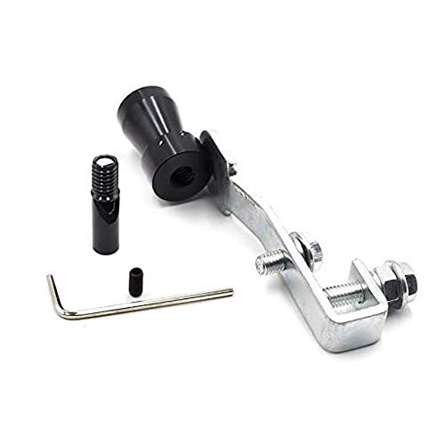 Jeeone Turbo Whistle Aluminum Universal Car Turbo Sound Exhaust Muffler Pipe Turbo Muffler Blow Off Valve Whistle Pipe Sound Simulator Whistle for All Vehicles Models - Black S