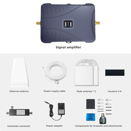 Image of Cell Phone Booster for Home & Multi-Room,Up to 7500 sq ft,Cell Phone Signal Booster for Band 5 /12 /13 /17,Boost 5G 4G Data for All U.S. Carriers FCC Approved Cell Signal Booster