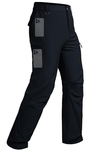 Men's Hiking Tactical Pants Lightweight Waterproof...