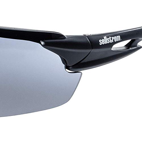 Sellstrom Sleek, Anti-Fog Hard Coating Protective Eyewear Safety Glasses, K & N Rated Smoke Lens, Co-Molded Temples - Image 3
