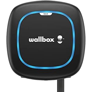 Wallbox Pulsar Plus Oplader voor elektrische voertuigen – Verstelbaar vermogen tot 22 kW, laadkabel type 2,5-7 m, WLAN en Bluetooth, OCPP