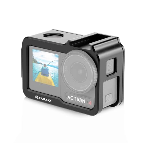 PULUZ DJI Osmo Action 4 / 3pیt[ CNCA~jE DJI Osmo Action 4 / 3pیP[W Osmo Action 4 / 3pA_v^[t[ lWƃx[X}Egt ڏ[d\&Ռz