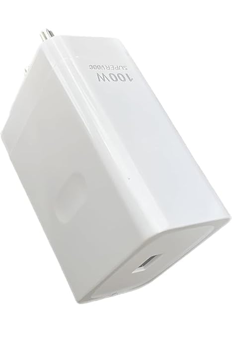 Image of Original 100W Supervooc Power Adapter for One Plus 11, 11R, 10Pro,10Pro 5G,10R 5G,95G (Adapter Only) White (DEC149)
