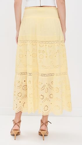 LOVESHACKFANCY Women's Miloti Skirt3