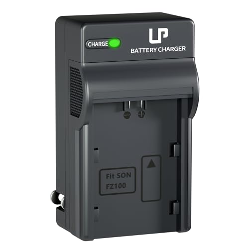 NP-FZ100 Battery Charger LP Charger with LED Lights Display Compatible with Sony A9 A9R A9S A9II A7C A7CII A7SIII A7III A7RIII A7RIV A7IV A6600 A6700 ZV-E1 Cameras Battery Charger for Sony np-fz100