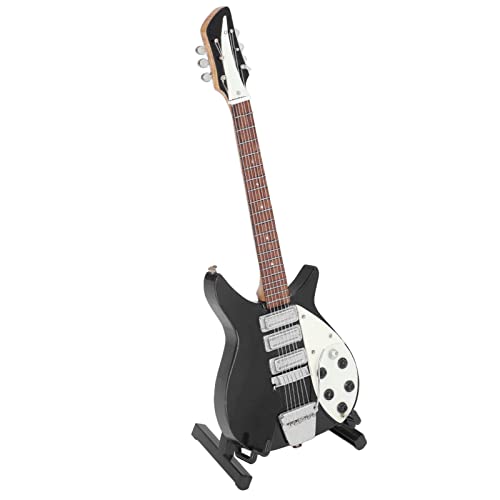 Dollhouse Guitar, 1: 6 Scale Guitar Toy Miniature Paint Treatment Vivid Attractive for Decorations for Gift - Les Beatles, Paul McCartney, John Lennon, RIngo Starr, George Harrison Dollhouse Guitar, 1: 6 Scale Guitar Toy Miniature Paint Treatment Vivid Attractive for Decorations for Gift