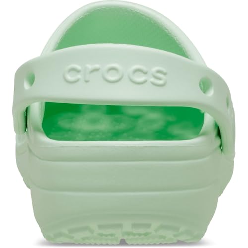 Image of Crocs Unisex-Child Classic Clogs with Floral Cut Out Design, Kids and Toddler Shoes