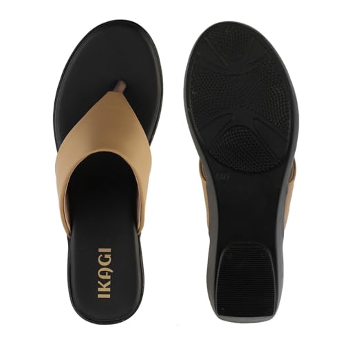 Image of IKAGI Casual & Formal slippers | Stylish chappal for women | Comfortable & Stylish Wedges sandals for women & Girls