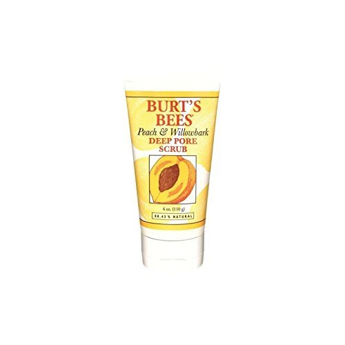 Burt's Bees Peach & Willowbark Deep Pore Scrub (4 Oz / 110G