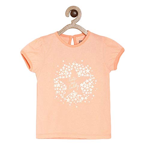 Image of Mini Klub Girls Pink Marl Knit Top Pack of 1