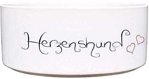 Cadouri Keramik Hundenapf Futternapf HERZENSHUND - 650 ml