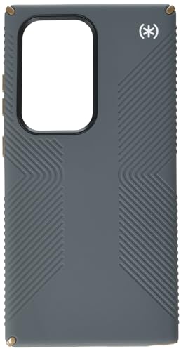Image of Speck Presidio 2 Grip Samsung Galaxy S24 Ultra Case - Drop & Camera Protection, Soft-Touch Secure Grip, Wireless Charging Compatible, Shock Absorbant, Galaxy S24 Ultra Case - Charcoal Grey
