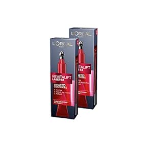 L’Oréal Paris Revitalift Laser X3 Oogverzorging Triple Action – Anti-rimpel & Multi-Correction Anti-aging, 2 x 15 ml