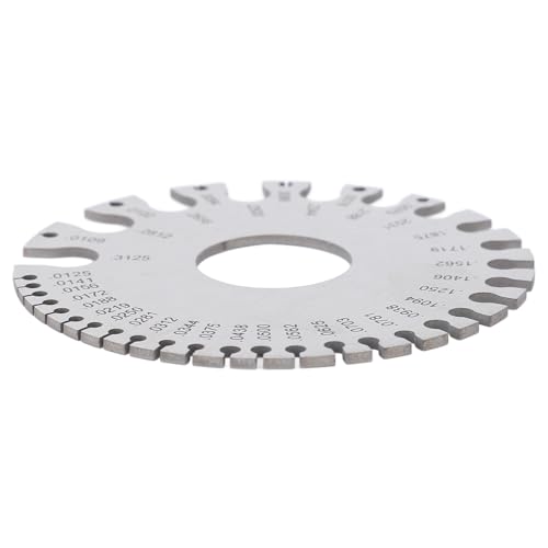 Medidor De Espesor De Acero Inoxidable Portátil Redondo miniatura 2
