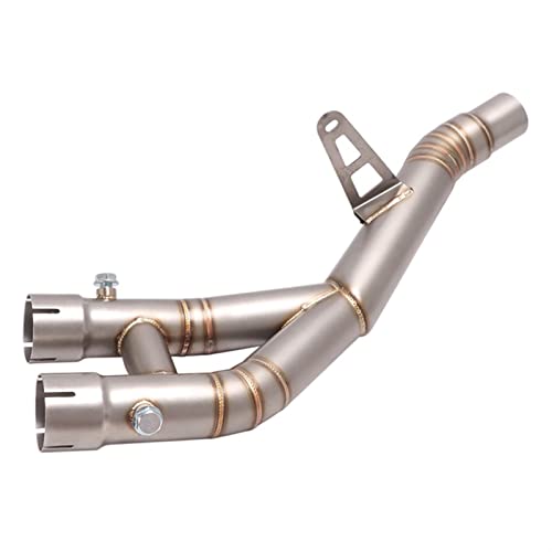 CMQA Endrohre Motorradauspuff Für Yamaha YZF R1 MT-10 MT10 FZ-10 Escape System Middle Link Pipe 2015-2021 Exhaust System