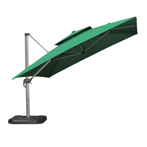 Zapasowy baldachim parasola wspornikowego – osłona zewnętrzna na taras, do ogrodu, zastosowania na rynku, odporna na warunki atmosferyczne konstrukcja zapewnia długotrwałą ochronę