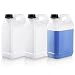 Ziliny 3 Pcs 1 Gallon Plastic Jugs with Caps, Empty Containers