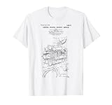 Idée cadeau pour papa T-shirt de brevet pour amateur d\'aviation T-Shirt