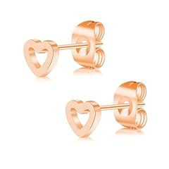 Push Heart-Rose Gold