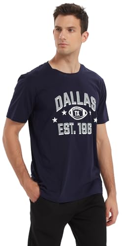 Mens City Classic Football Player Soft Cotton Athletic Tee T-Shirt4