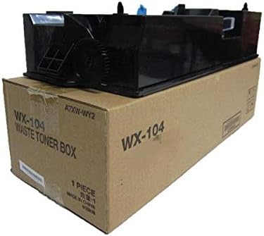 Compatible Waste Toner Container Box for Use in Bizhub 227 Bizhub 287 Bizhub 367 -A7XWWY2, A7XW0Y1, WX-104, WX104