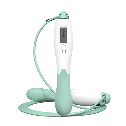 VHOB Jump rope with Counter,Speed Jumping Rope with Calorie Counter,Length Adjustable Skipping Rope Exercise Training Workout Fitness Cable for for Women, Men, and Kids Skipping Jump Rope Tangle-Free Ball Bearings Rapid Speed Jumping Ropeï¼Œ Exercise