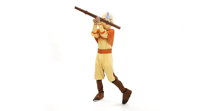 Disfraz oficial juvenil Avatar Aang deluxe Halloween miniatura 7