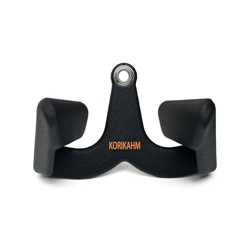 KORIKAHM Ergonomic Design LAT Pull down Bar Grip Handle LAT Pulldown Attachments Strength Trainer for Athletes Climbers & Fitness Enthusiasts (Gym BAR 001)