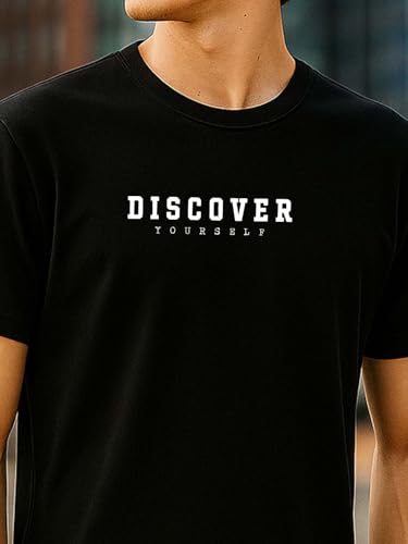 Image of Nobero Men's Regular Graphic Printed T-Shirt for Men | Soft Cotton | Classic Fit | Printed Casual Tshirt for Men