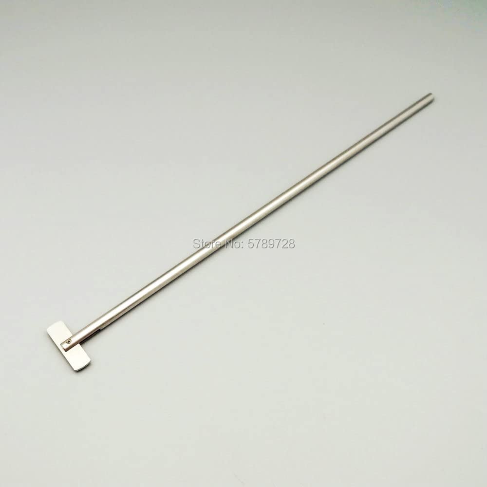 Paleta de Acero Inoxidable for Laboratorio, Hoja Recta móvil Utilizada en Herramientas de Mezcla de Laboratorio, 1 ud. (Size : 25x6x250mm)