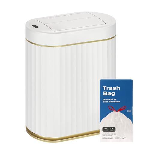Caneca de basura con sensor de baño