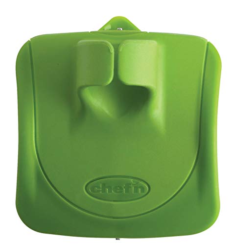 Chef'n 27431 Gemüseschäler gezahnte Klinge Palmpeeler, Edelstahl Polypropylen Elastomer, grün Cover