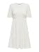 JDY Damen Jdycarla Cathinka S/S Dress JRS Noos Kleid, Cloud Dancer, XL EU